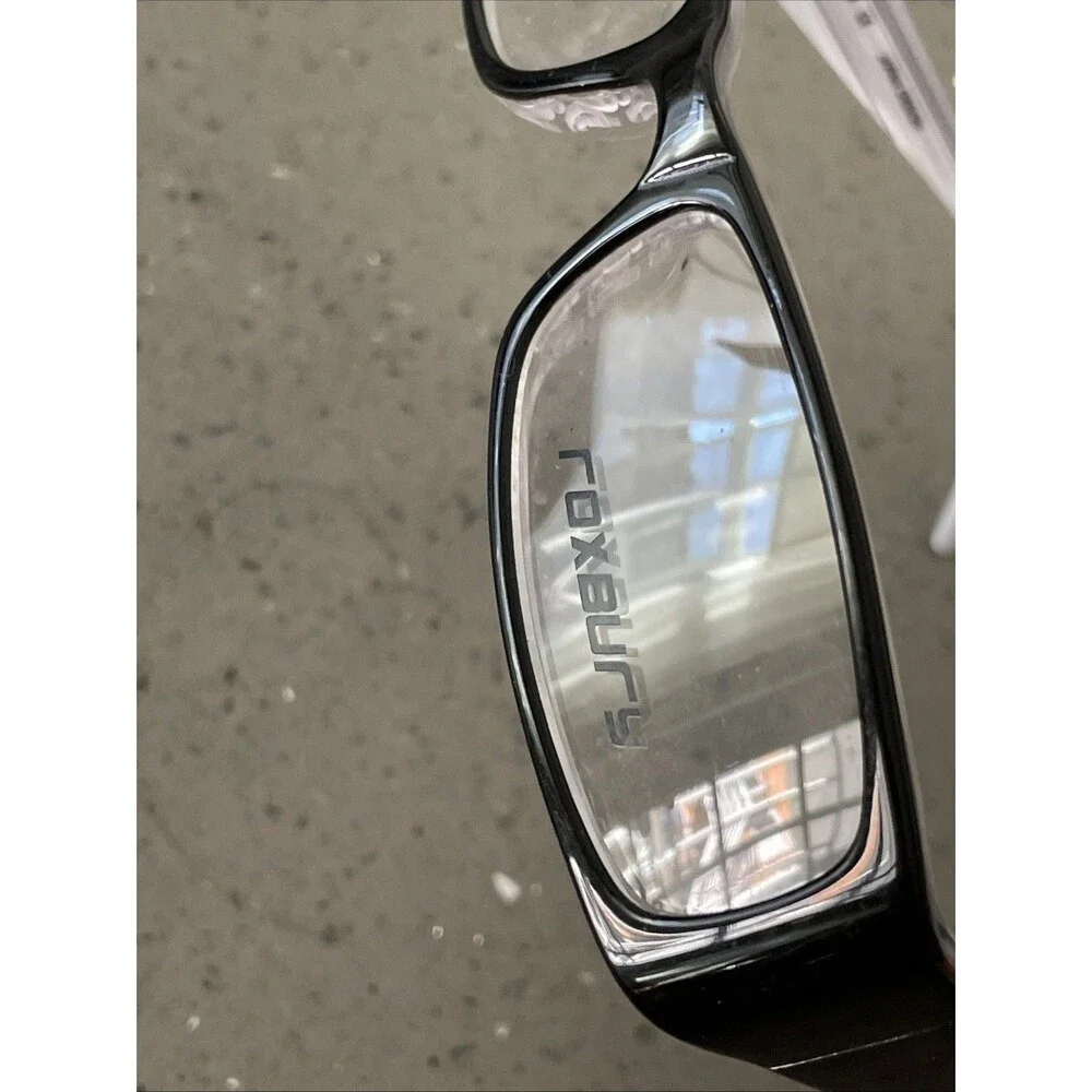 Roxbury Eyeglasses Frames ONLY 323 C61 53-17-135 Japan Black Full Rim